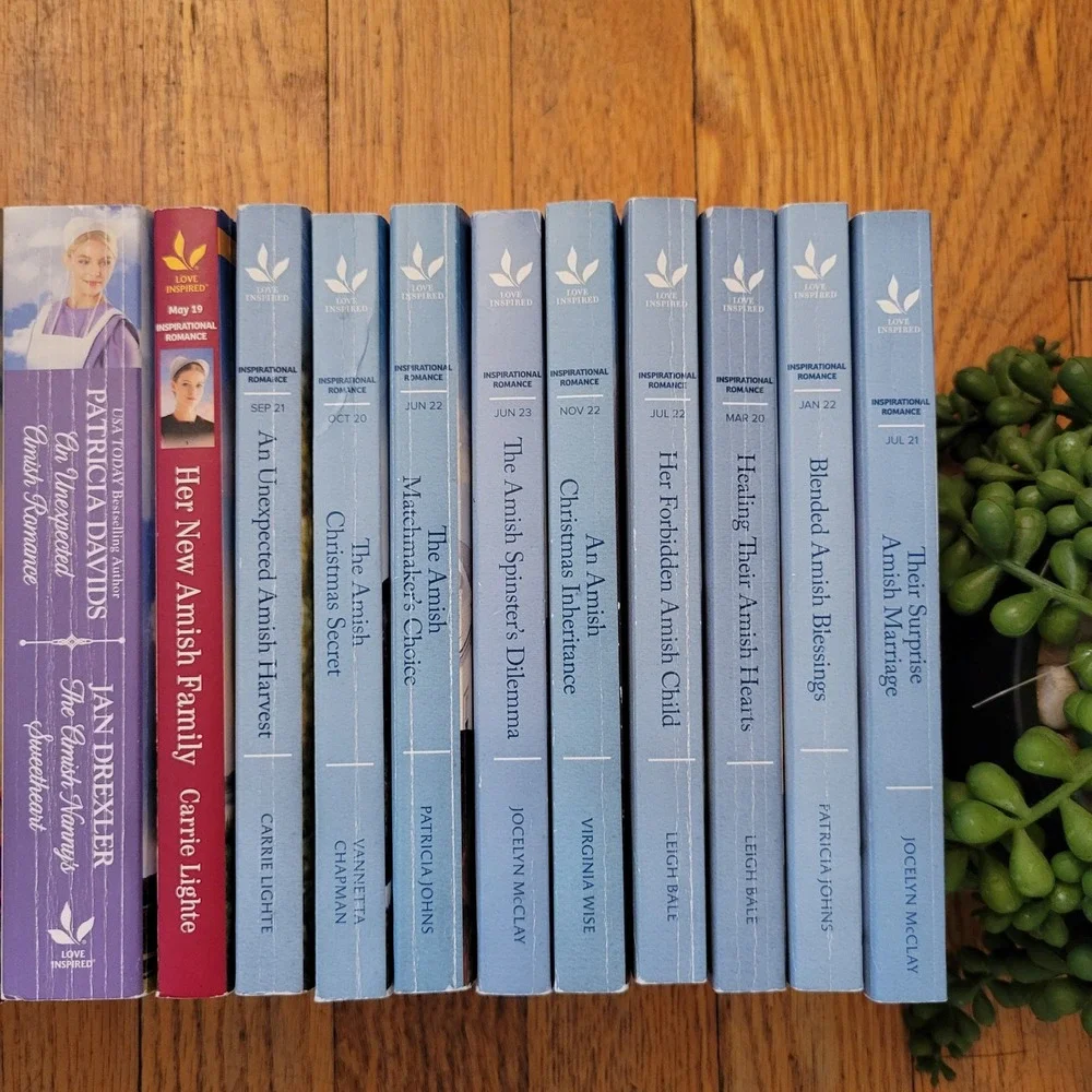 31 Amish Fiction Book Lot Brunstetter Woodsmall Fuller Fisher Christian Romance